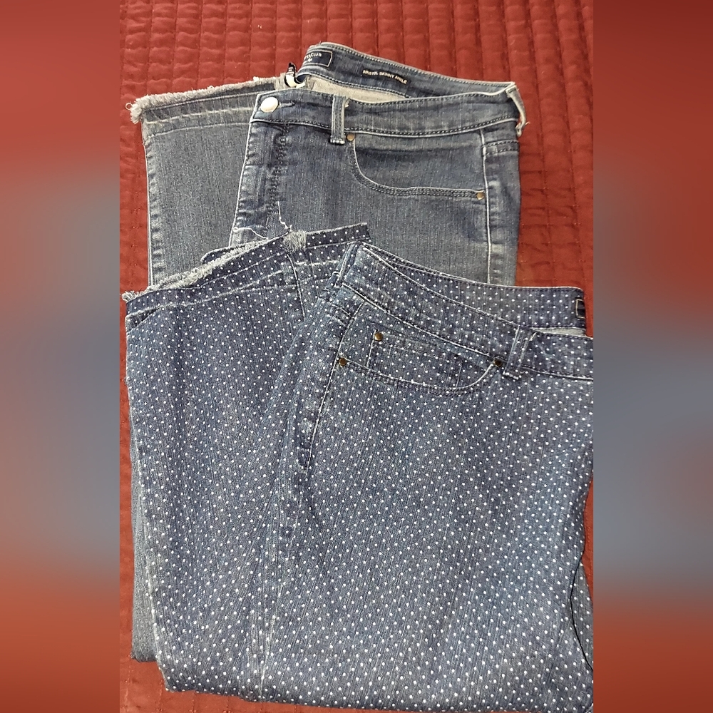 Charter Club Skinny Jeans 2 Pair